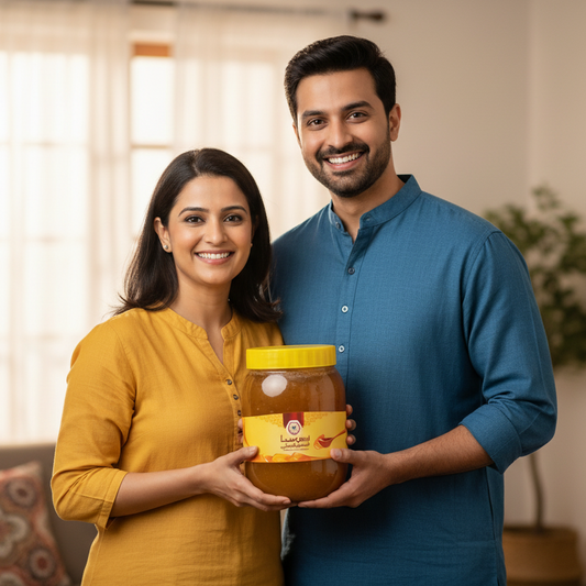 Couple with 1KG Round KHALTA