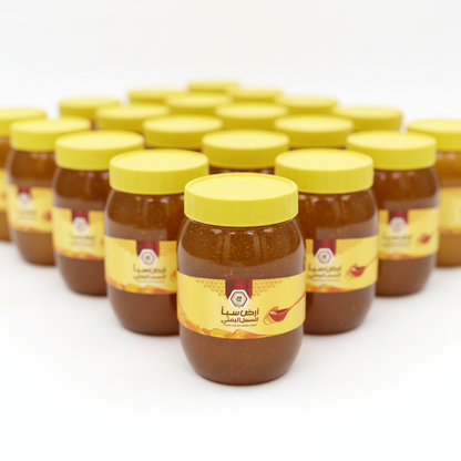 Diagonal angle honey jars